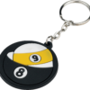 8/ 9 Ball Rubber Keychain 8/ 9 Ball Rubber Keychain